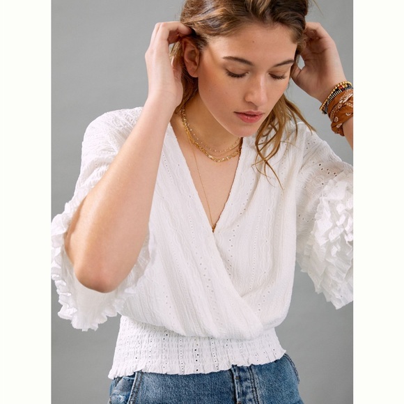 Anthropologie Tops - Roberta Surplus Top from Anthro